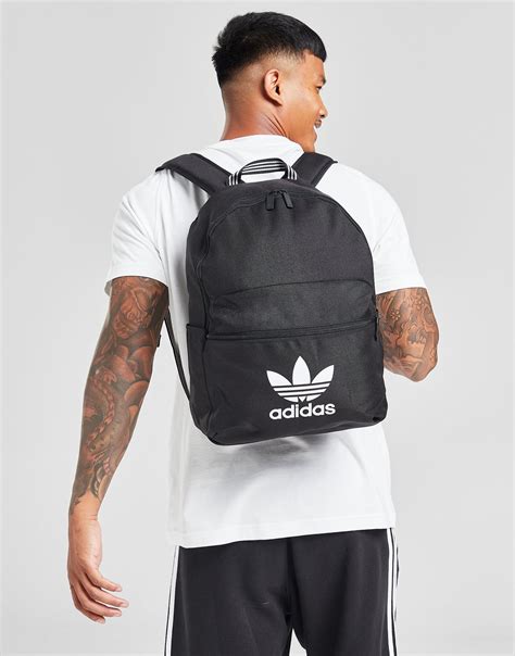 adidas originals adicolor black bagpack